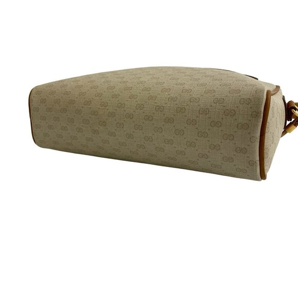 GUCCI Brown Leather Shoulder Bag - Picture 8 of 10